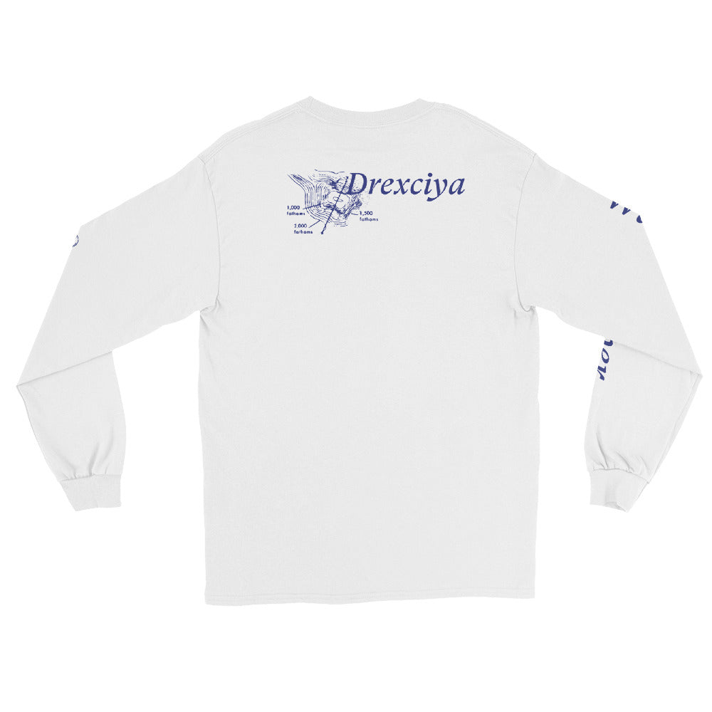 Drexciya Long Sleeve Shirt (White)