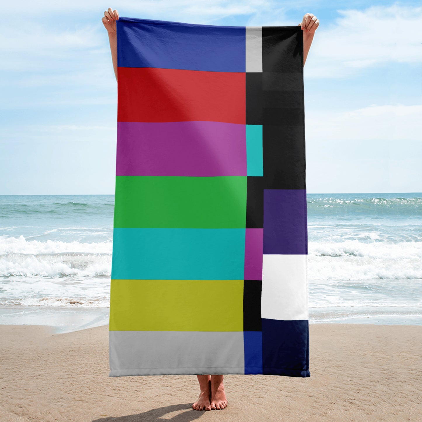 SMPTE Test Card Towel