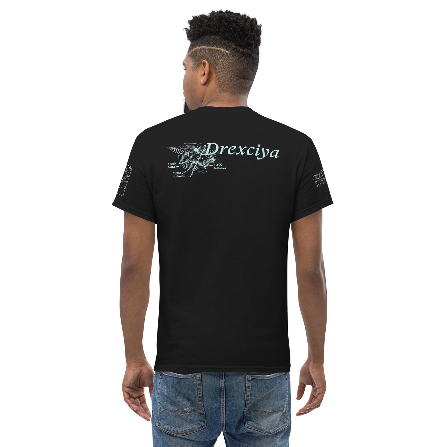 Drexciya T-Shirt (Black/Navy) Premium Version