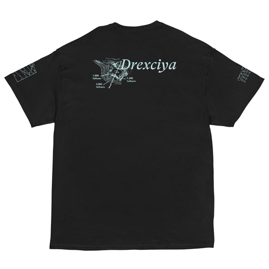 Drexciya T-Shirt (Black/Navy) Premium Version