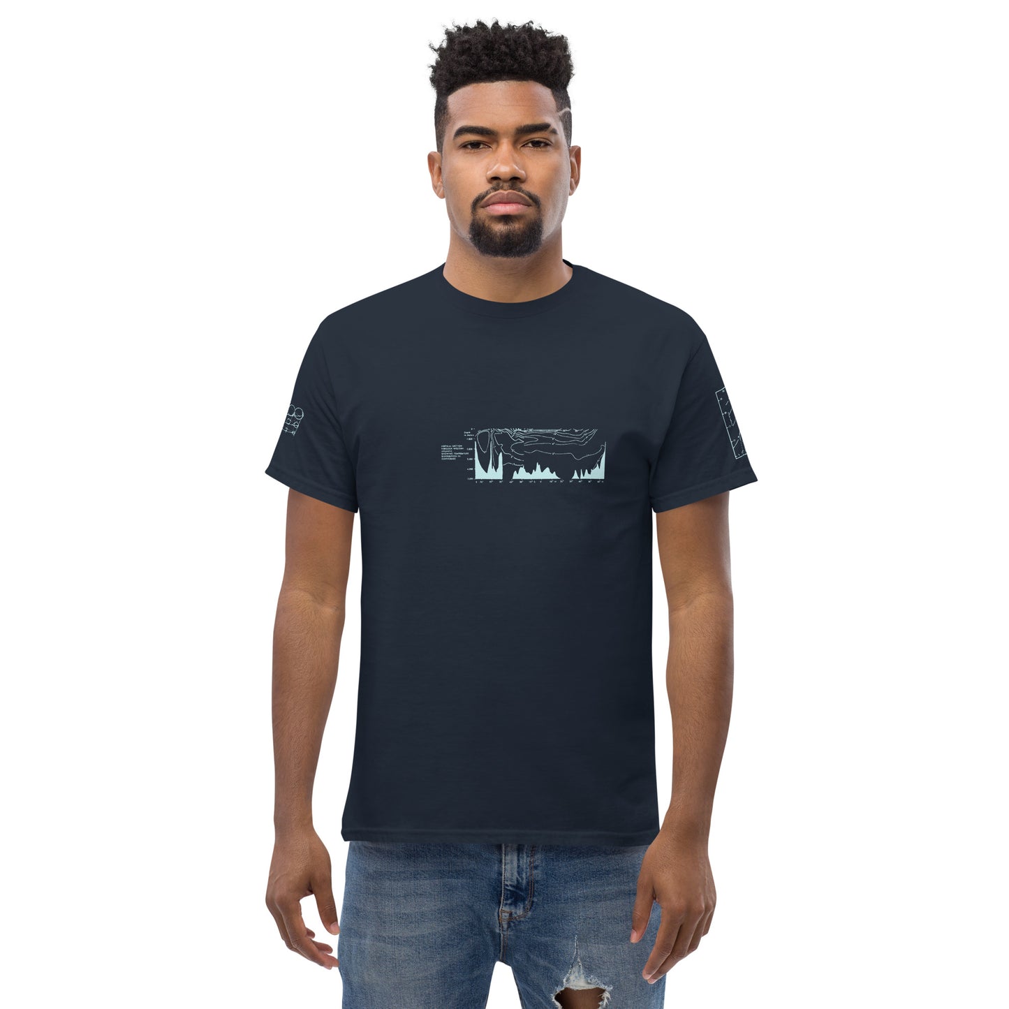 Drexciya T-Shirt (Black/Navy) Premium Version