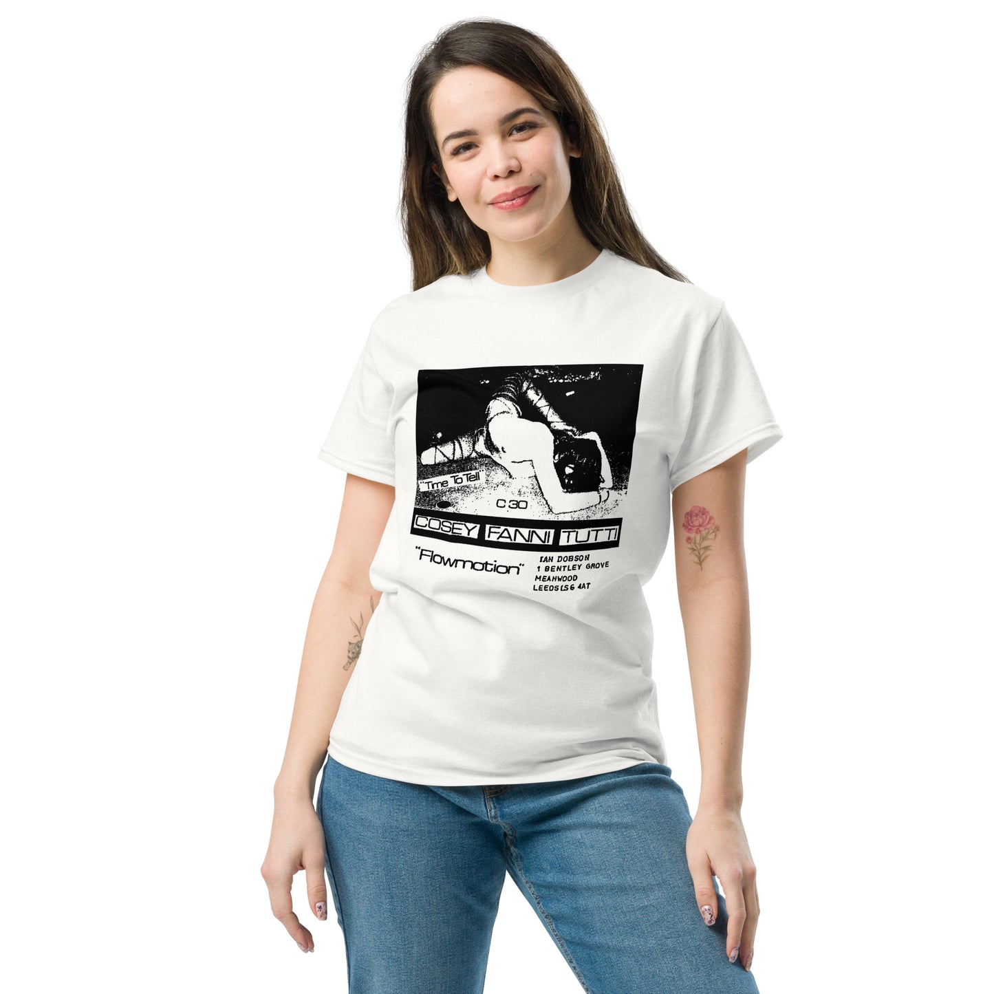 Cosey Fanni Tutti, Time To Tell Tape T-Shirt